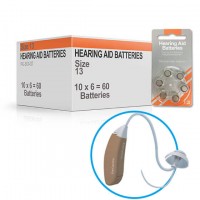 Hearing Aid Batteries for CHOICE® Hearing Aid - Size 13 (60 pcs)
