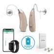 Rechargeable Wireless Bluetooth Hearing Aids with FREE Mobile App for iOS and Android - EarCentric Linkx