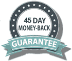 45 Day money back guarantee